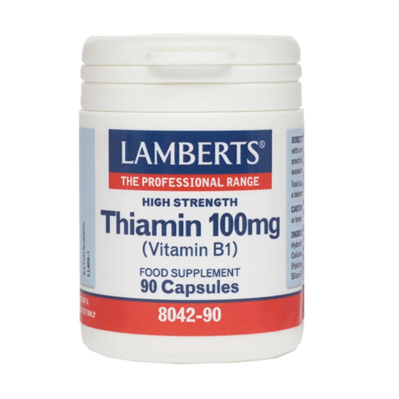 LAMBERTS THIAMIN 100MG VIT B1 90CAPS