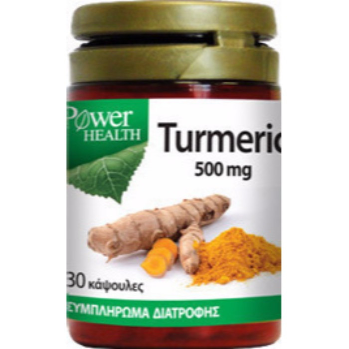 POWER HEALTH Turmeric 500mg 30 κάψουλες