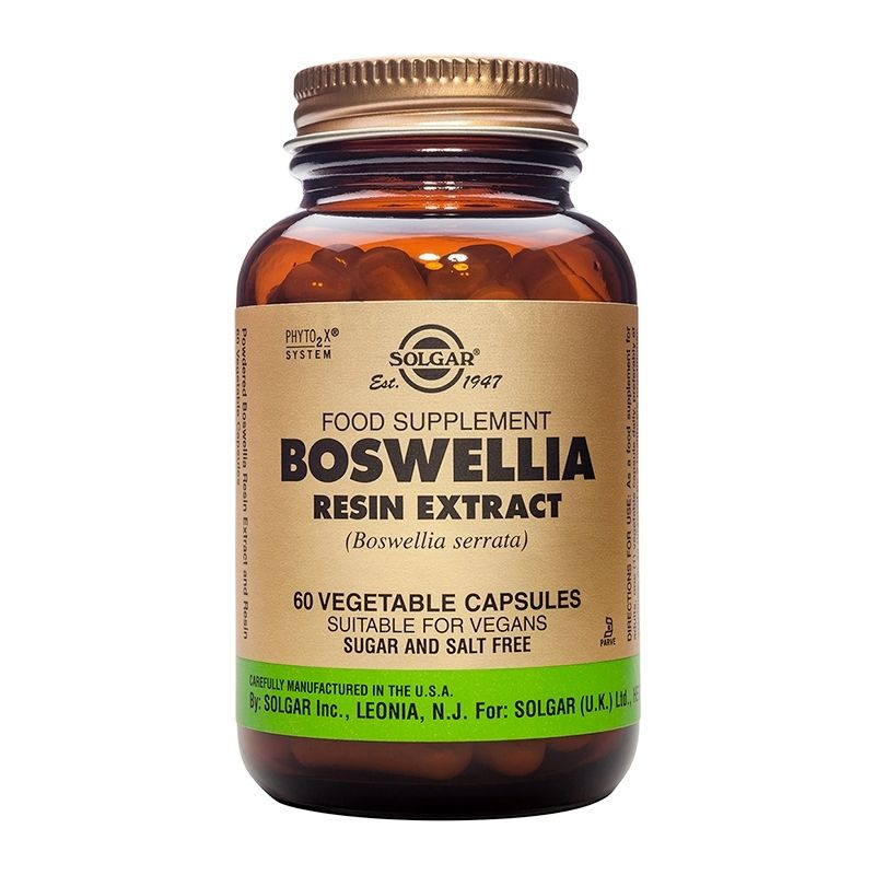 SOLGAR Boswellia Resin Extract 60 Φυτικές Κάψουλες