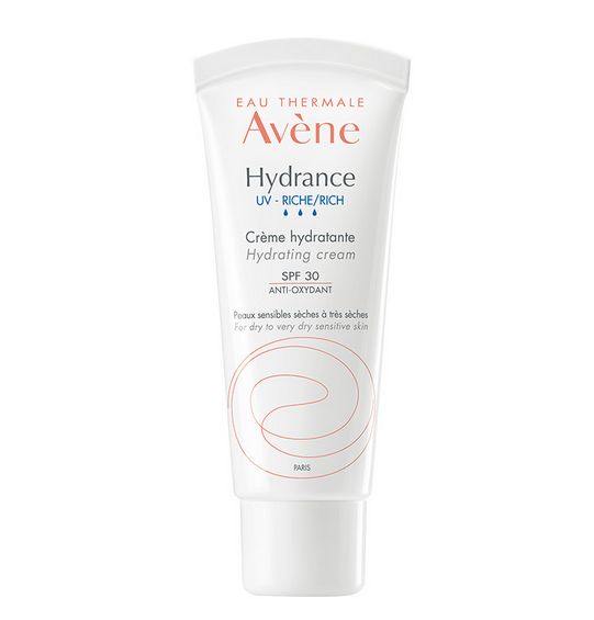 Avene Hydrance UV Riche SPF30 Ενυδατική Κρέμα Προσώπου για Ξηρό / Πολύ Ξηρό Δέρμα, 40ml