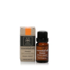 Apivita Essential Oil Orange Αιθέριο Έλαιο Πορτοκάλι, 10ml