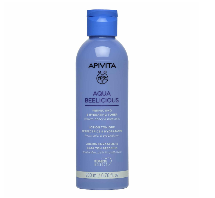 Apivita Aqua Beelicious Perfecting & Hydrating Toner Λοσιόν Ενυδάτωσης κατά των Ατελειών 200 ml