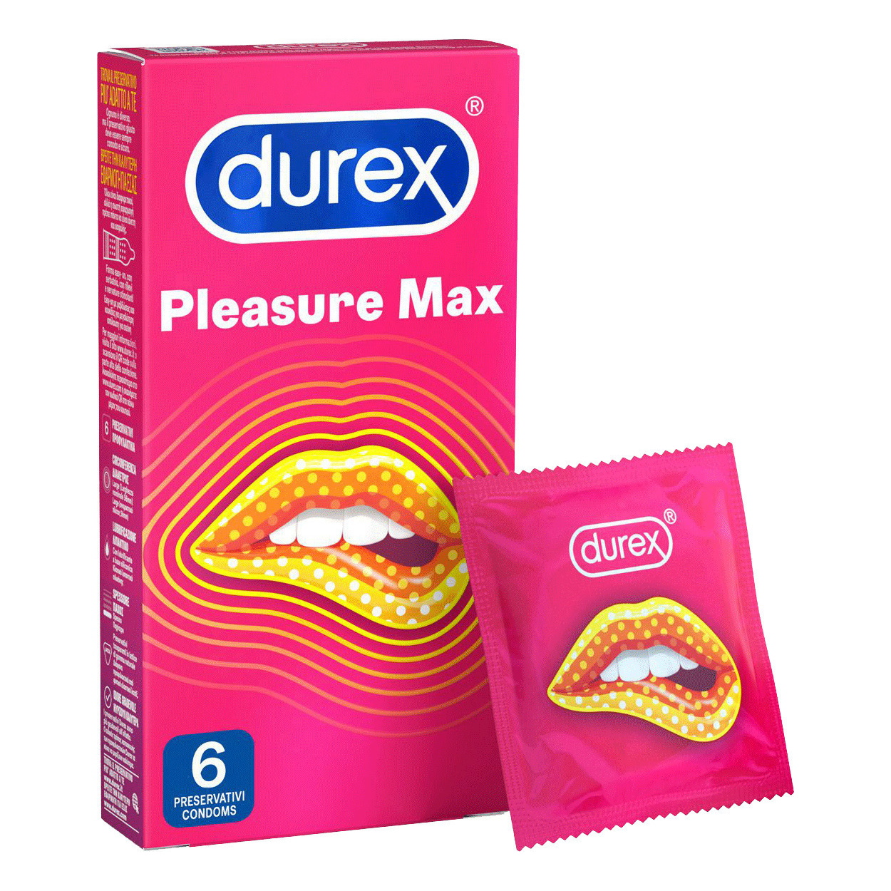 DUREX PLEASUREMAX 6 ΤΕΜΑΧΙΑ